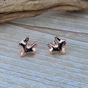 Pendientes de zorro, elige tu color. Regalos para ella, aniversario, mamá, regalo de cumpleaños, damas de honor. Joyas de zorro. Regalo para ella