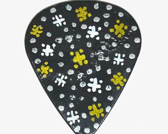 Starry sky guitar pick