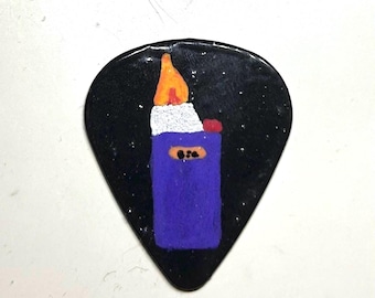 BIC lighter guitar pick