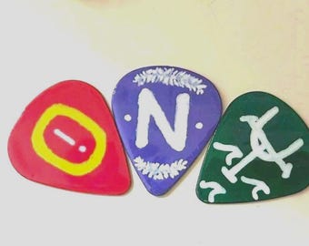 Custom college/university guitar picks