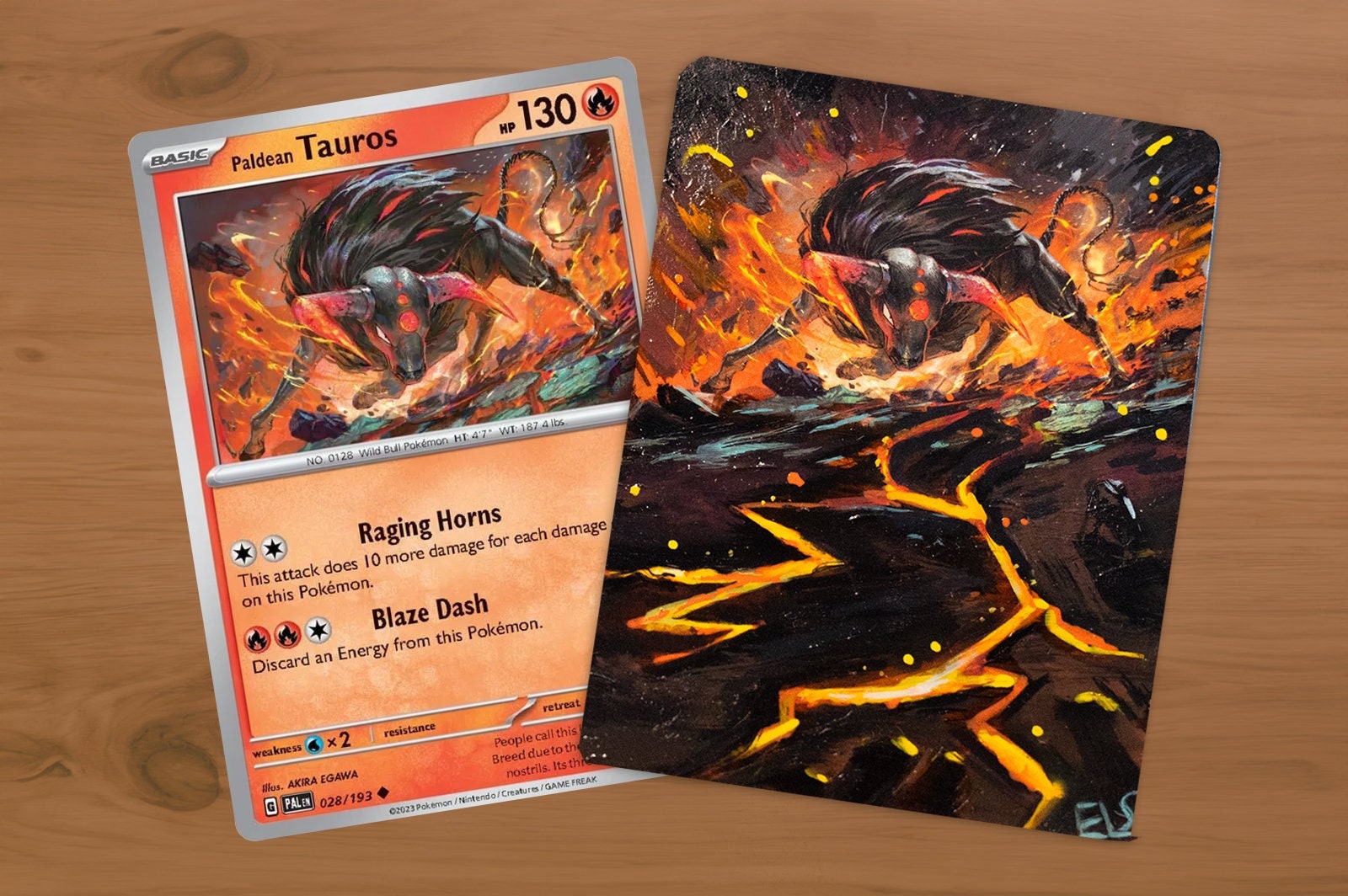 pokemon tauros card Tauros - Reverse Holofoil Legends Awakened