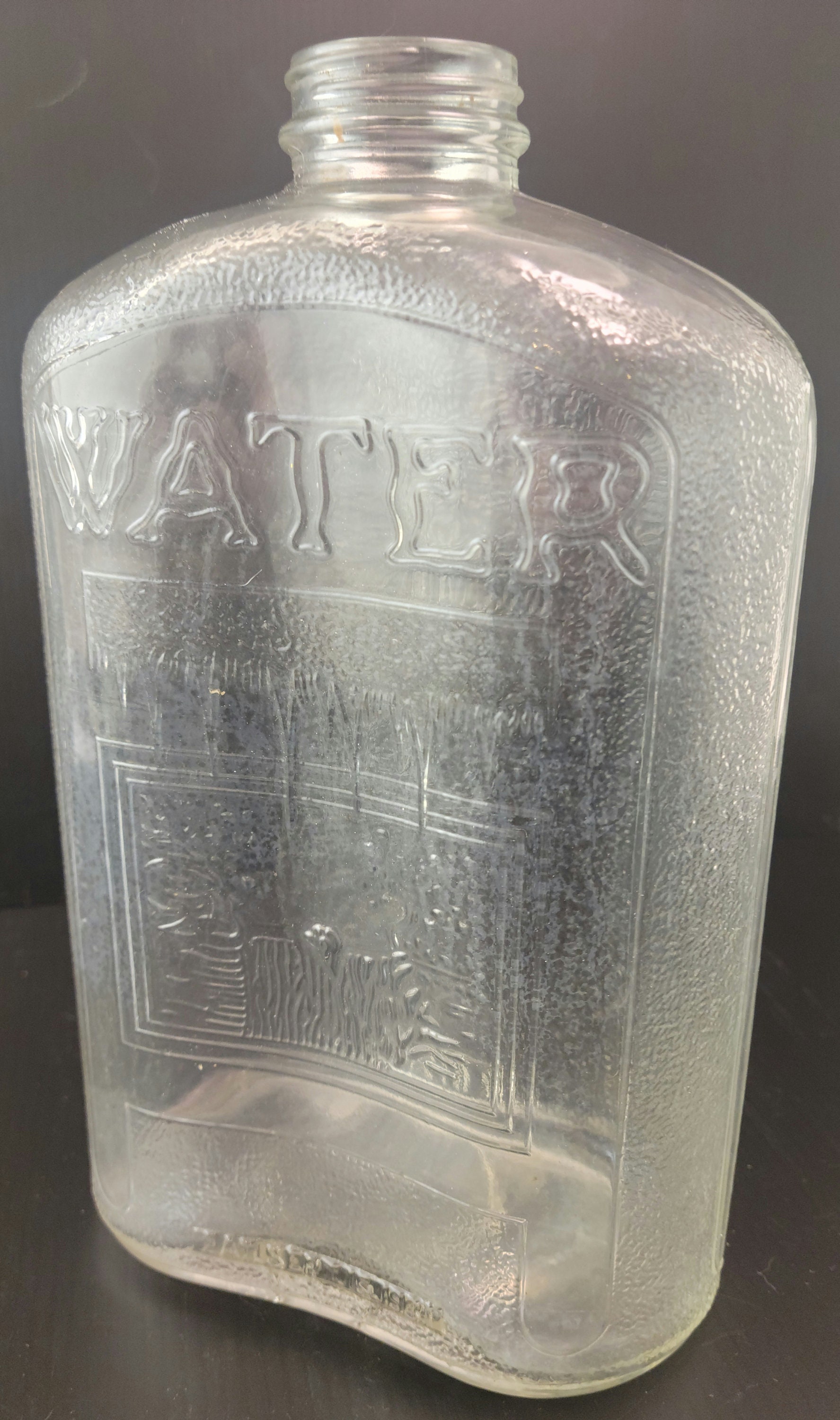 Hemingray 1930's Glass Home Refrigerator Water Bottle – Williamsburg  Antique Mall
