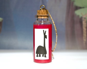 Extract of Llama (Kuzco's Poison) Resin Ornament from Emperor's New Groove - NEW Glow in the Dark Option Available!