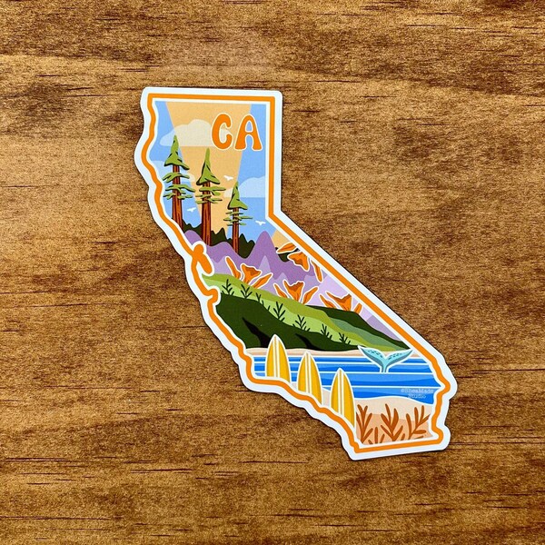 California Fridge Etsy