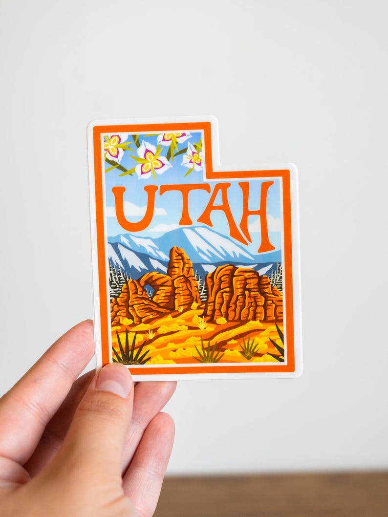 Uintah Sticker Utah Sticker 4