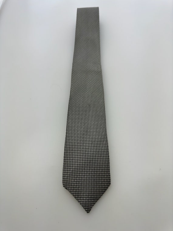 vintage Burberry tie - hand altered to be slim! - image 4