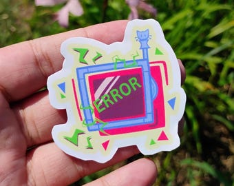 ERROR || Edward Computer Sticker!