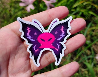 Elegy of the Butterfly || Marcie and Venus Butterfly Skull Sticker!