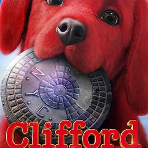 Clifford The Big Red Dog Poster Kids Cartoon Movie Unframed Print | 02