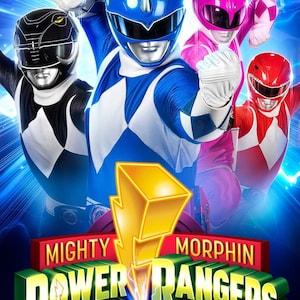 マイティ・モーフィン パワーレンジャー ポスター キッズ カートゥーン 映画 フレームなしプリント | 471 |