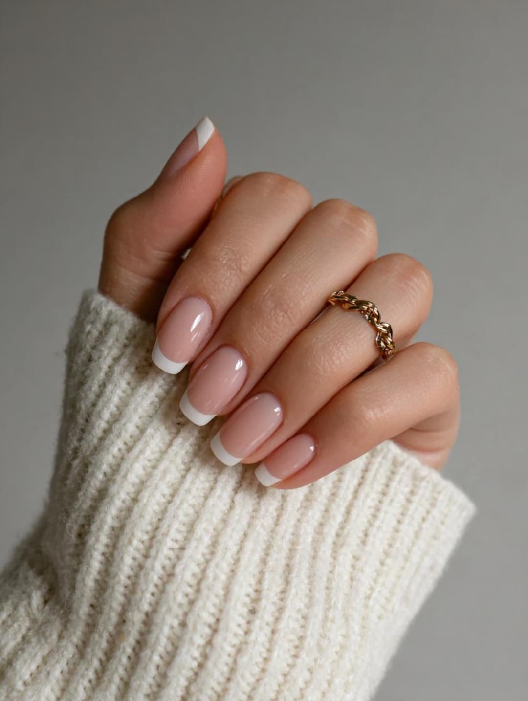 2026 Handmade French Tip Press on Nails: Natural Looking No