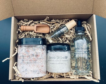 Lavender Natural Spa Gift Box