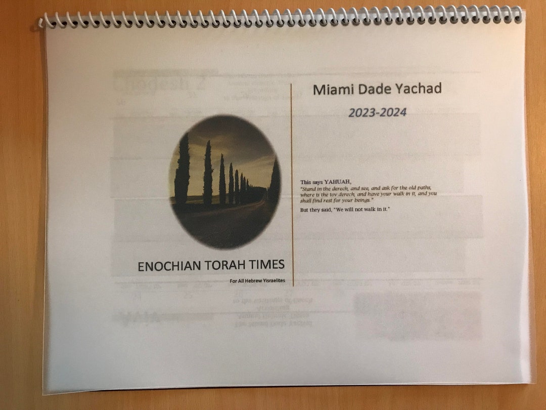 Enochian Times Calendar Etsy