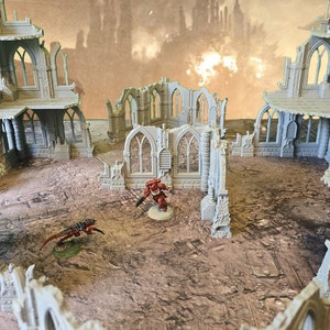 Tabletop Terrain Bundle Gothic Sci-fi Ruins RPG & Wargame Scenery ...