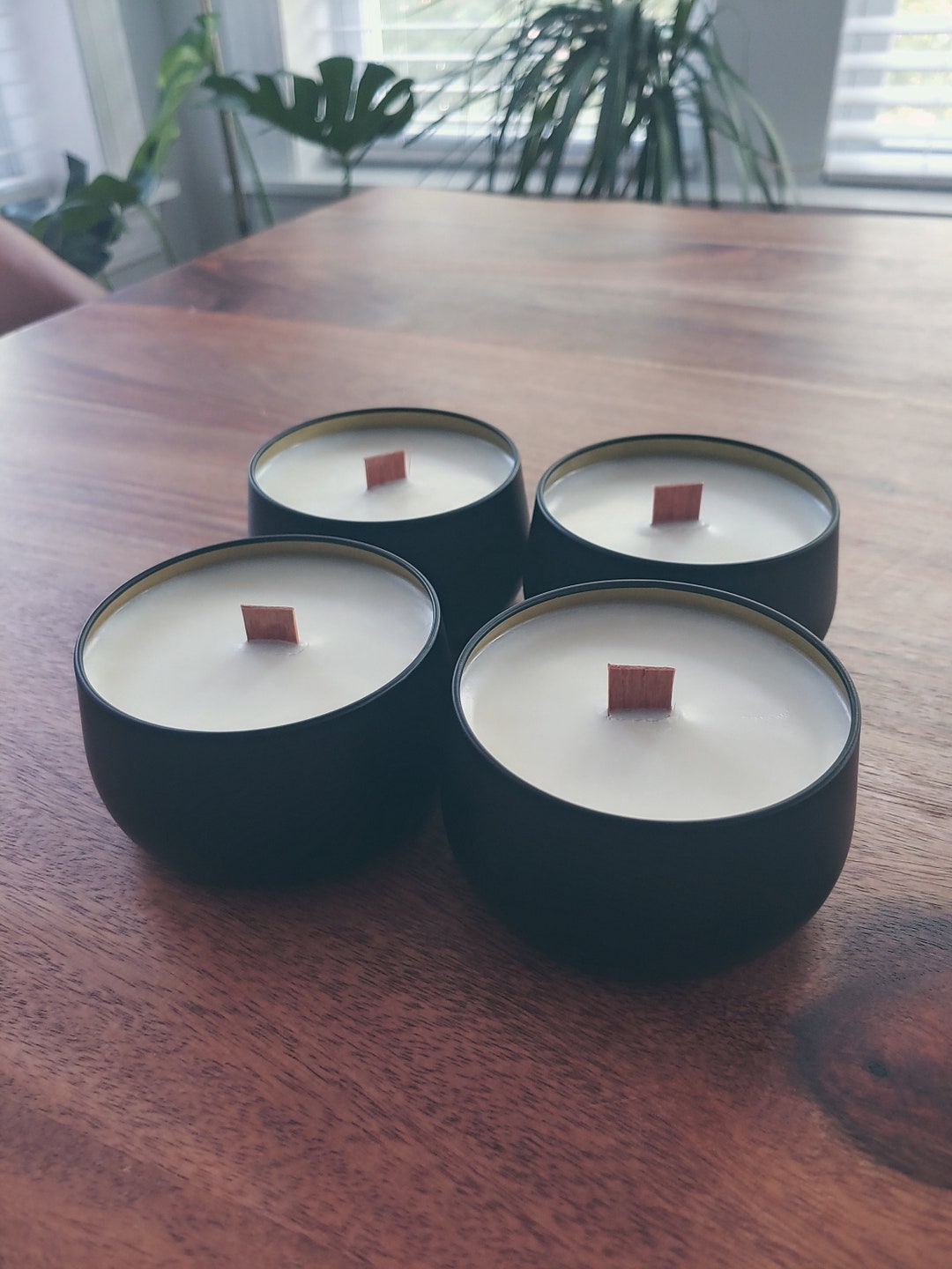 Wood Wick Wholesale Candles 8 Oz Soy Candles No Label Wood Wicks Etsy