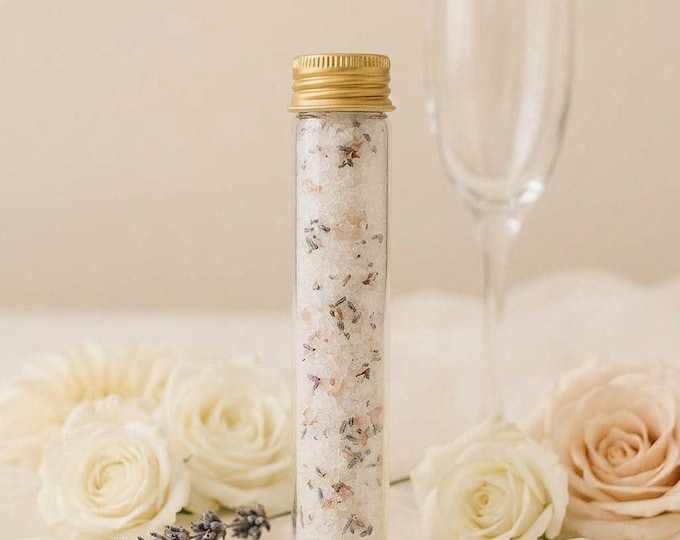 Lavender Epsom Bath Salt Soak, All Natural Relaxing Lavender Soak, Self Care Gift for Her, Spa Bath Gift