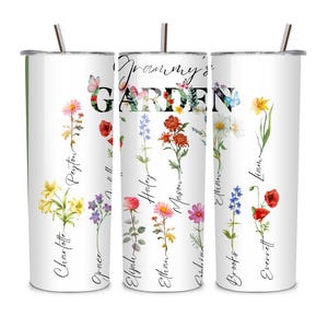Custom Personalized Tumbler - Stainless Steel Travel Mug, Customizable Design, Gift for Her/Him, Monogrammed Cup, Birthday Gift