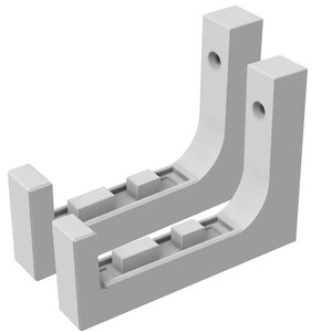 Soporte de pared adecuado para FritzBox 5690 Pro, mejor ventilación y cobertura Wi-Fi, diseño que ahorra espacio, fácil instalación, de R-Satz Shop