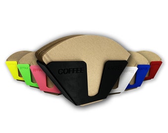 Kaffeefilterhalter Ständer für Kaffeefilter Aufbewahrung Wandhalter Papierfilter