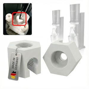 2x Ersatzmutter passend für Sodastream Crystal 1.0 & 2.0 Ersatzteil Verschluss by R-Satz Shop