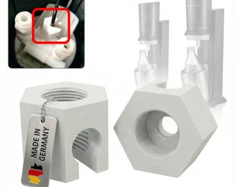 2x Replacement nut suitable for Sodastream Crystal 1.0 & 2.0 spare part closure by R-Satz Shop