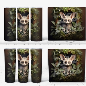Night Guardians: Bush Baby 20 oz Tumbler Wrap