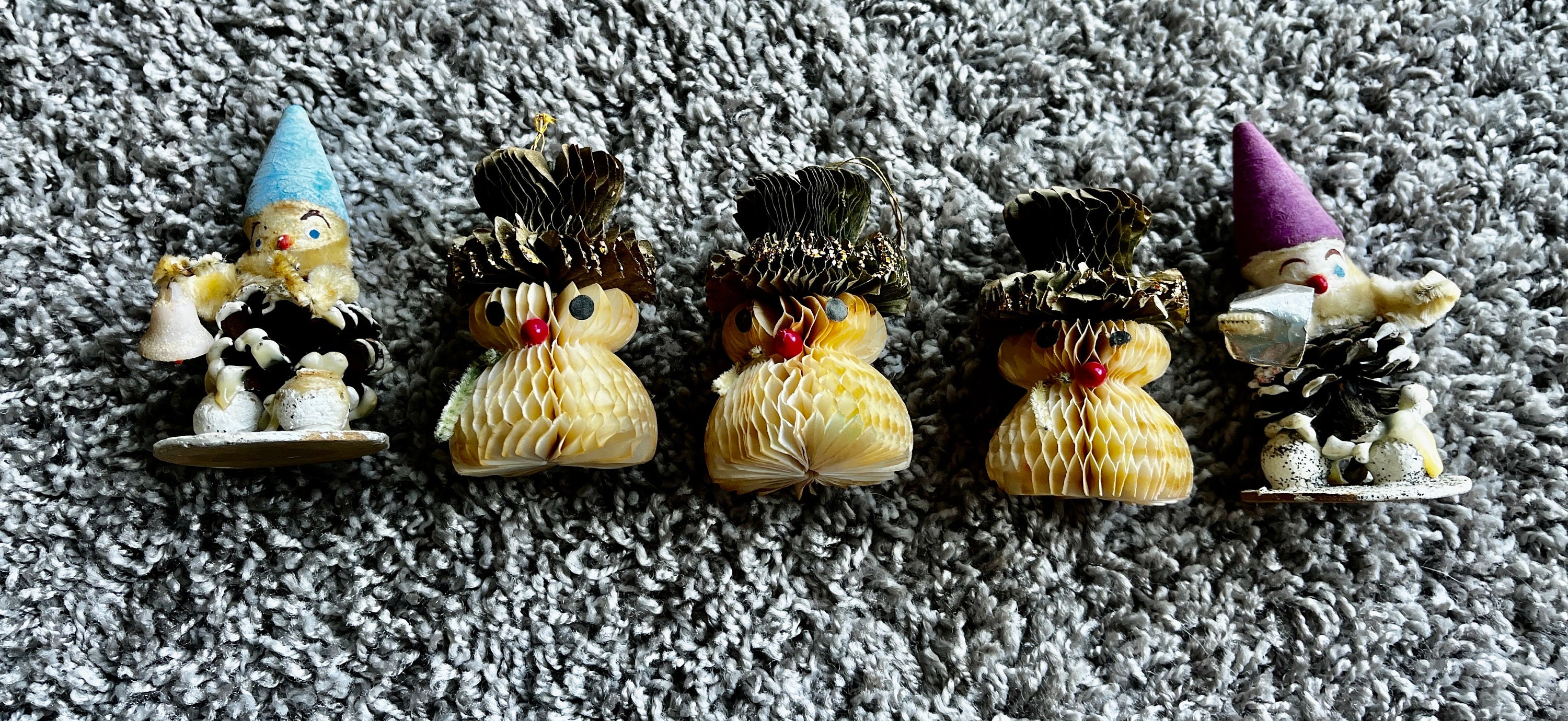Vintage Japan Honeycomb Christmas - Etsy