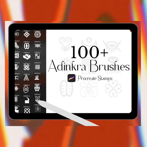 100+ African Adinkra Procreate Stamps