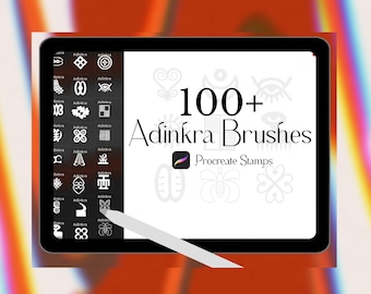 100+ African Adinkra Procreate Stamps