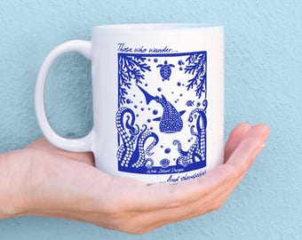 Sea Life Scene Mug