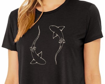 Cropped Shirt - Nurse Sharks