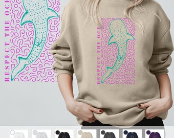 Whale Shark Sweatshirt Unisex