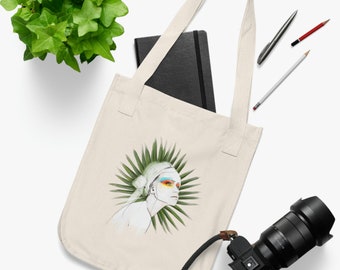 Boho Girl Tote Bag