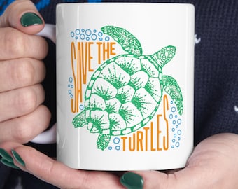Save the Turtles Mug