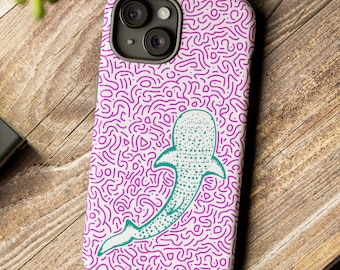 Whale Shark Phone Case - Pink