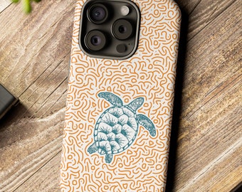 Phone Case - Sea Turtle - Orange