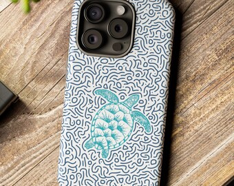 Phone Case - Sea Turtle - Blue