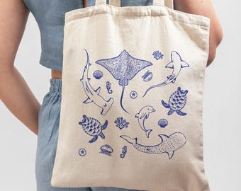Tote - Sea Creatures