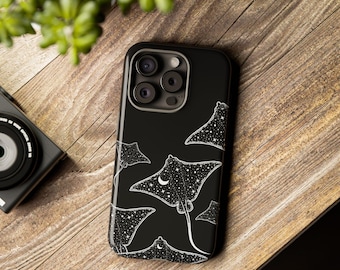 Phone Case - Mystical Sea Ray - Black