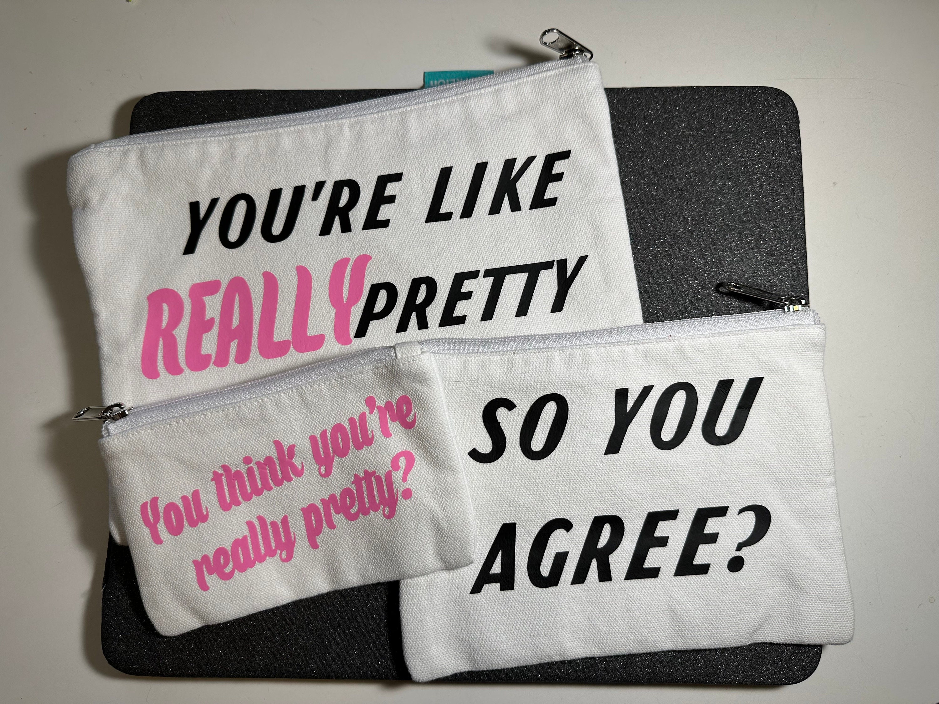 Make up Bag Regina George Vibes Travel Utilities Bag Beach 