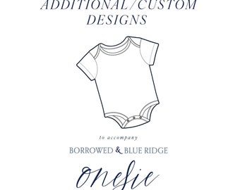 Add-On Additional/Custom Designs - Onesie® Making Kit