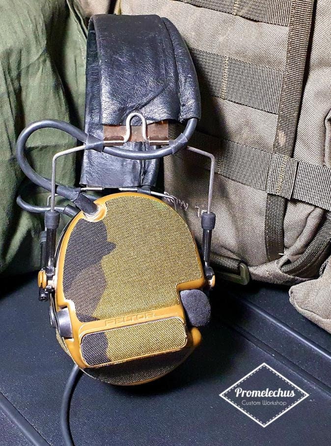 Kit Pannelli Adesivi Mimetico Loop Per Peltor ComTac – Laser Cut (2 Pezzi) – Made In UK