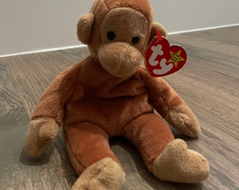 Bongo The Monkey | Ty Beanie Baby | MINT Condition
