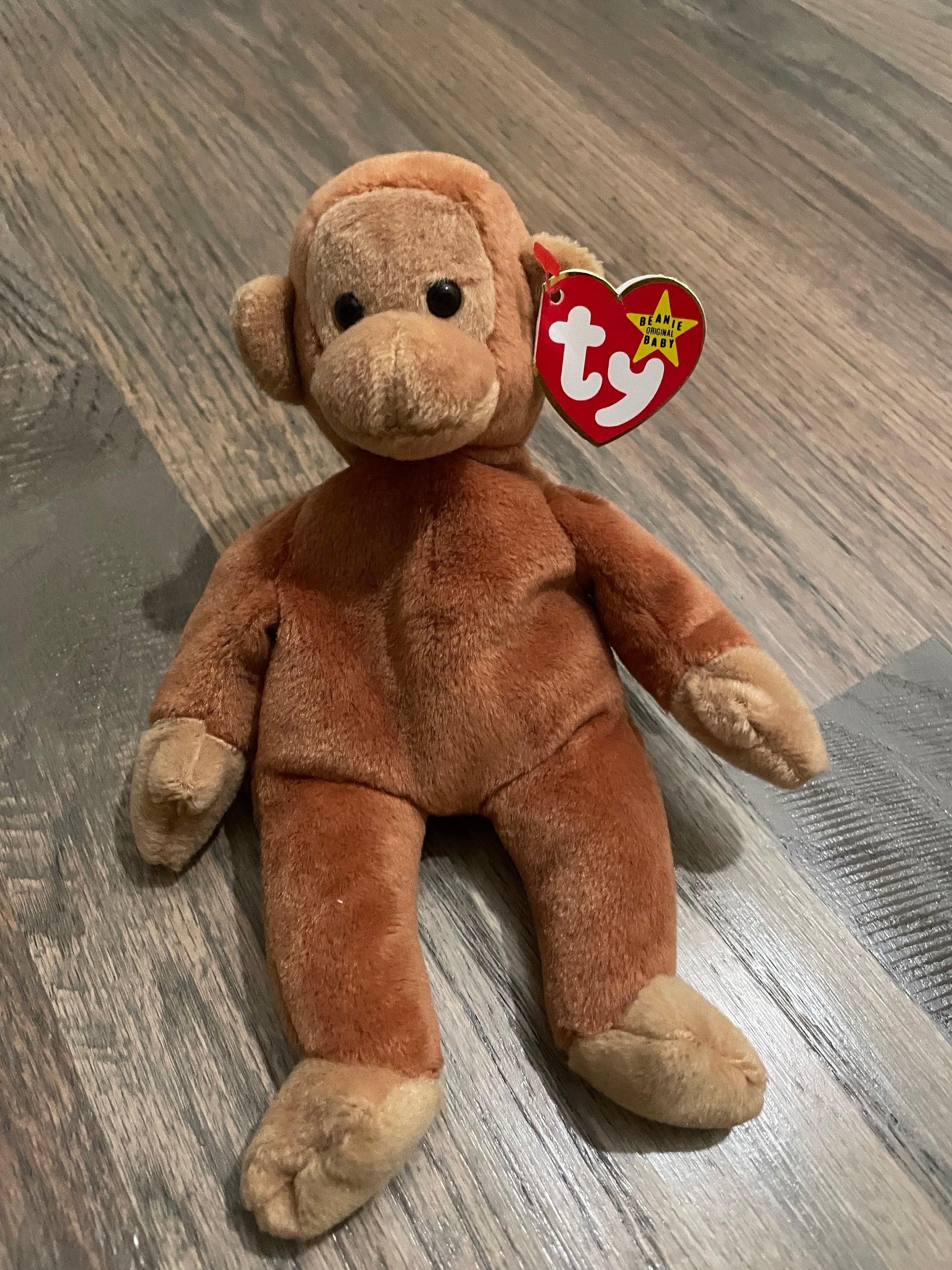 Bongo the Monkey | Ty Beanie Baby | MINT Condition - Etsy