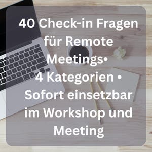 Inchecken voor onlinevergaderingen | 40 digitale kaarten | Werken op afstand, virtuele teams, workshops | PDF downloaden