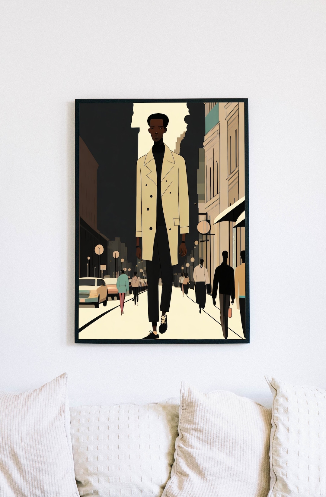 Black Art African Art African Wall Art Black Man Art Black Etsy
