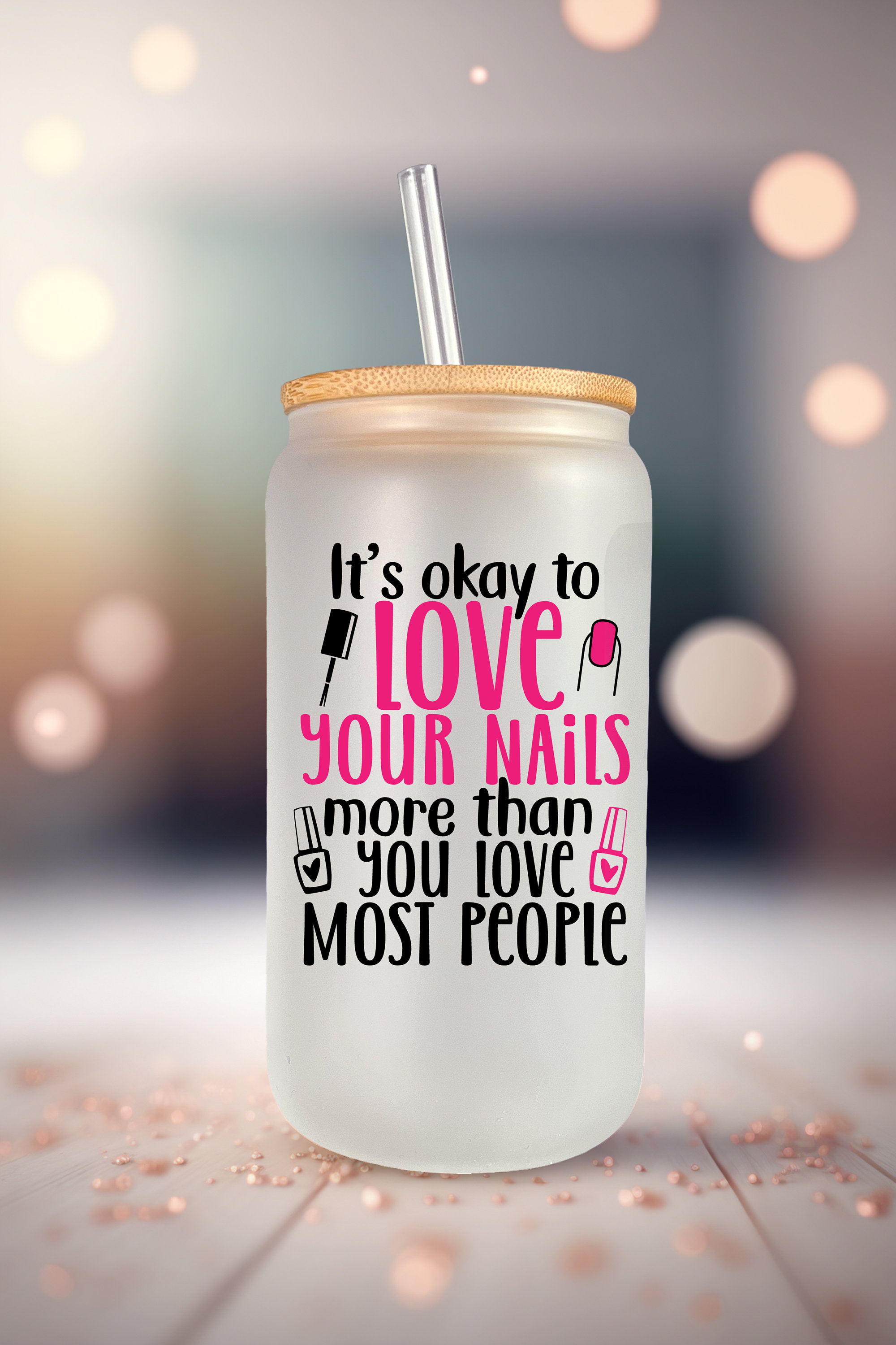 It's Ok To Love Your Nails More Than You Love Most People Svg File –  artprintfile