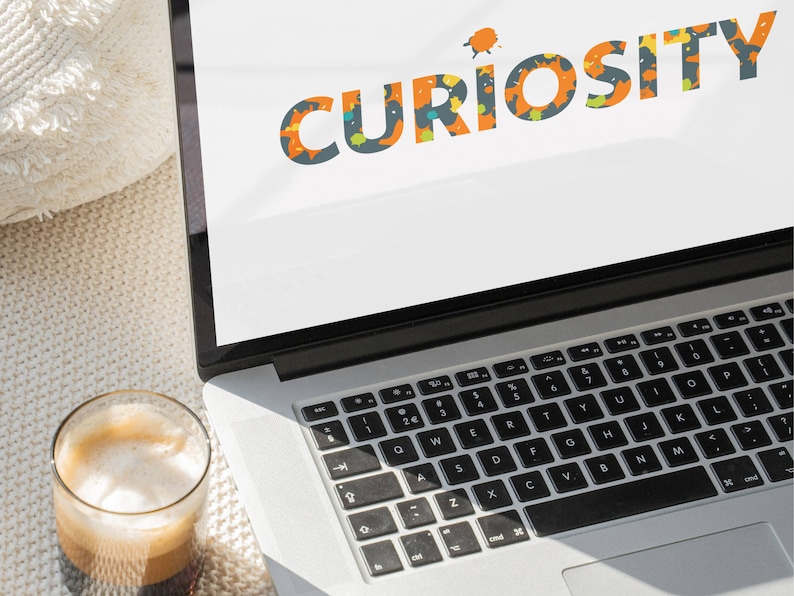 CURIOSITY Device Wallpaper, Inspirational Core Values, Colorful ...