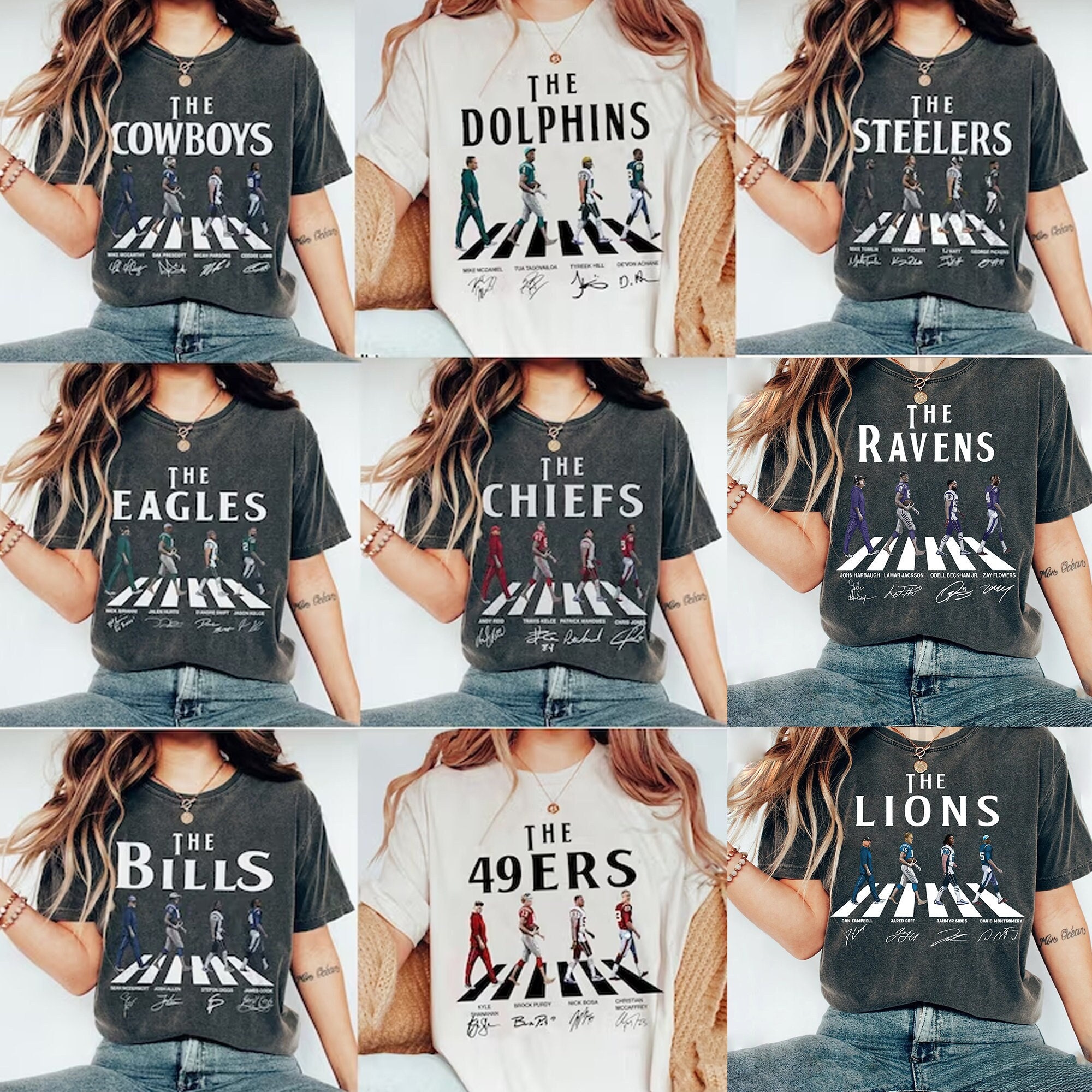 Beatles Road Etsy Abbey T Shirts -