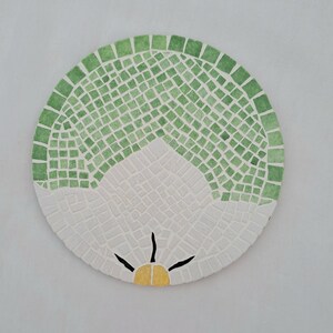 Mosaïque Emaux de Briare Mazurka MALACHITE AL24 2,5 x 2,5 cm sur filet